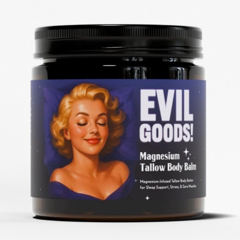 *NIB* Evil Goods Grass-Fed Tallow Magnesium Balm